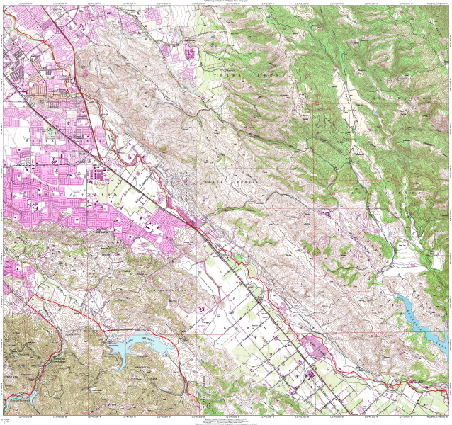 coyote creek bike trail map