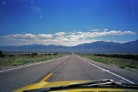 Driving US-50 through Nevada.