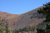Saddle south of Red Peak.