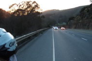 Climbing the steep part on CA92 eastbound