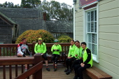 Lunch at Stewarts Point store.
