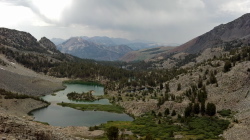 Barney Lake from Duck Pass