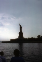 Statue of Liberty in Silhouette