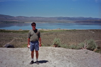 View of Mono Lake from the Visitor's Center