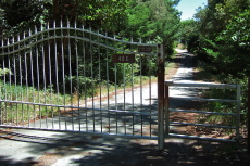 Entrance to La Honda Open Space Preserve