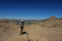 Frank at St. Mary's Pass (10400ft)