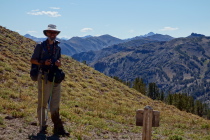 Frank at St. Mary's Pass (10400ft)