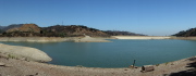 Low water on Stevens Creek Reservoir (w/o CPL filter)