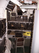 Radio room on the Bowfin.