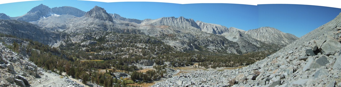 Morgan Pass West Panorama - 9/2012