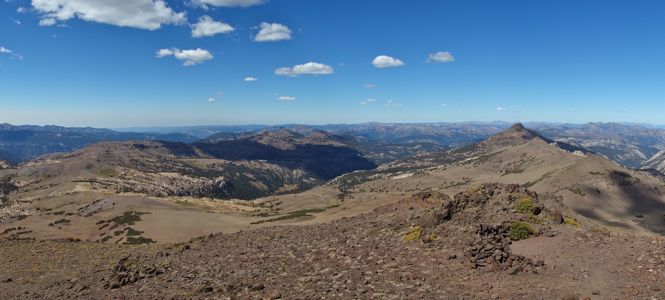 Sonora Peak Panorama west - 9/2013