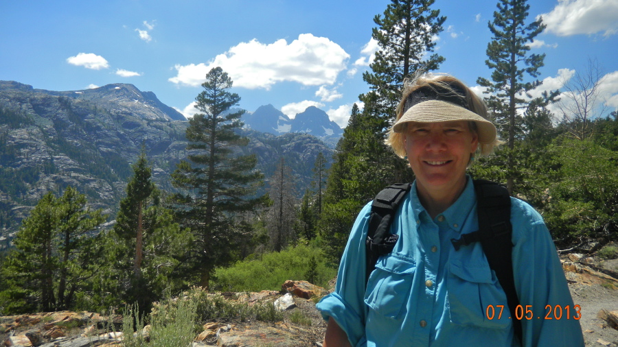 Nancy on the High Trail