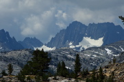 The Minarets from Agnew Pass