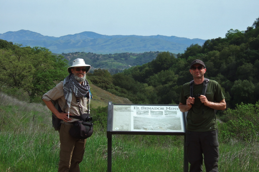 Frank and Gino at El Senador Mine