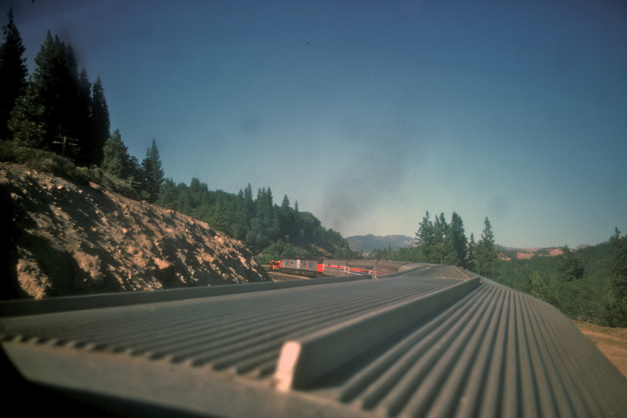 Climbing into the Sierras from Colfax