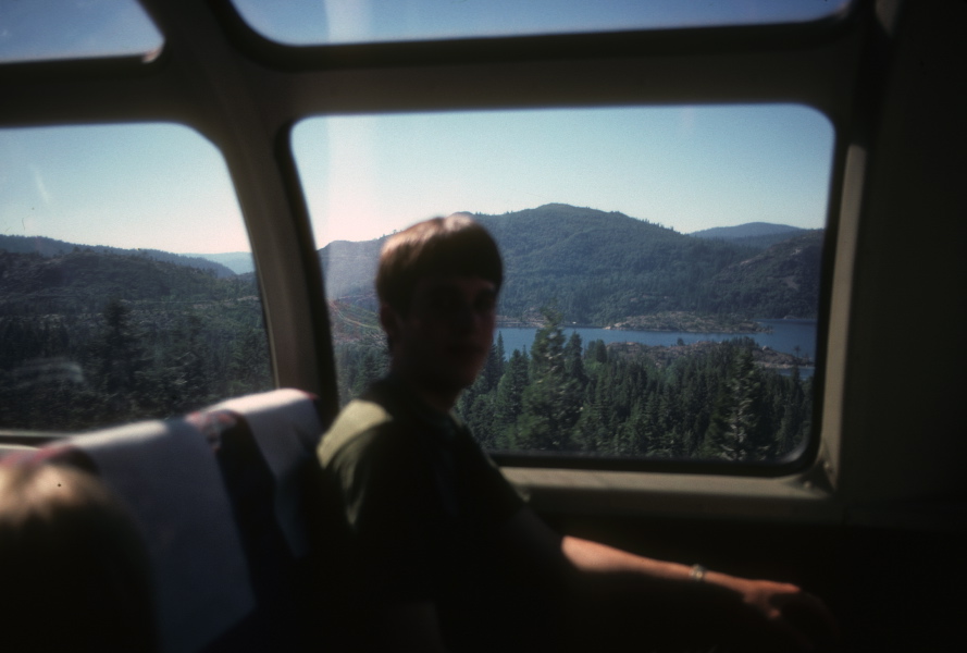 Bill in the dome car