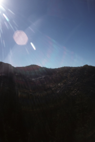 View back toward Donner Pass