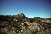 View of Donner Pass from the train