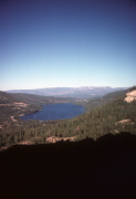 Donner Lake from the train