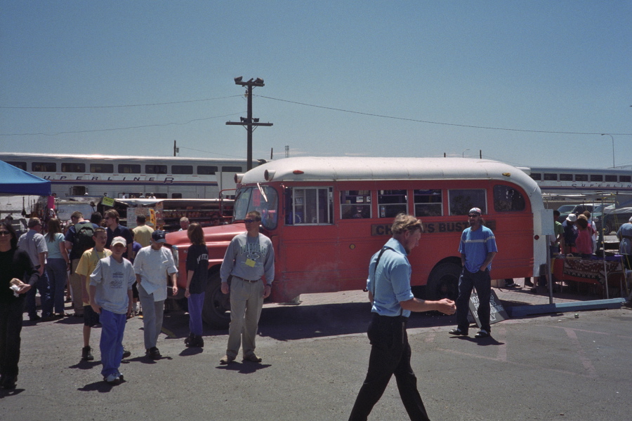 Cheryl's Burrito Bus at Albuquerque Station