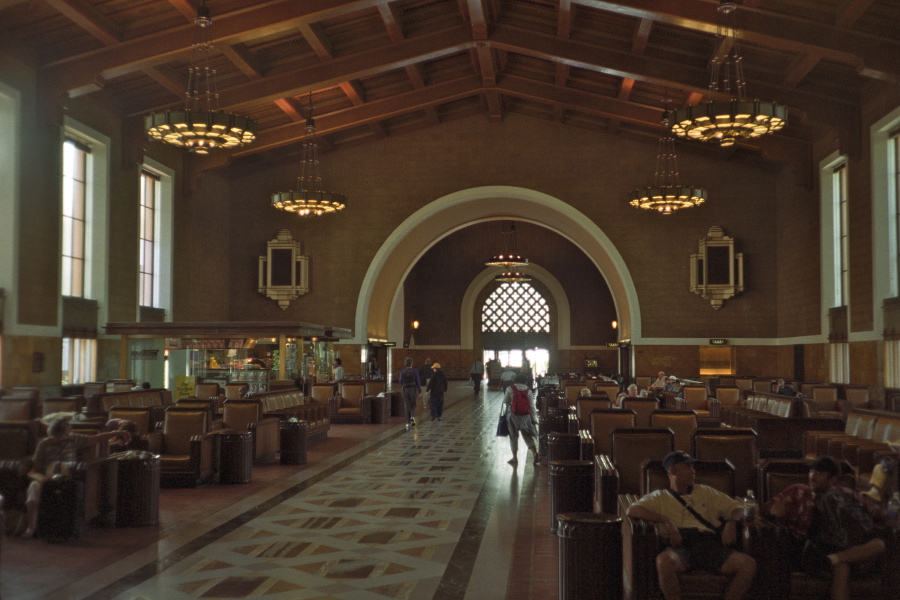 Los Angeles Union Station, waiting room