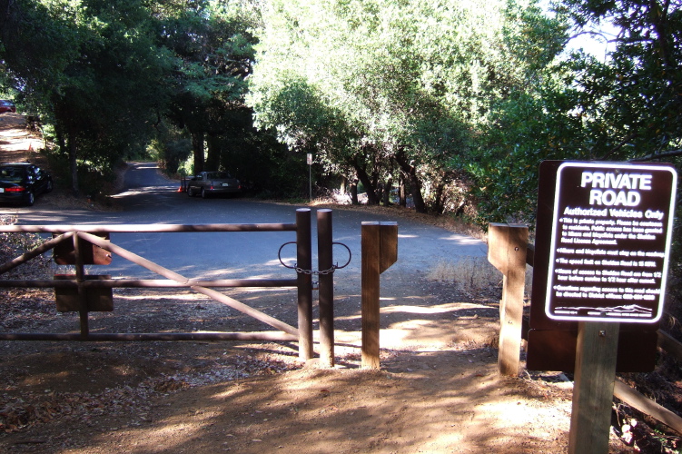 Sheldon Rd. trailhead for the Aquinas Trail.