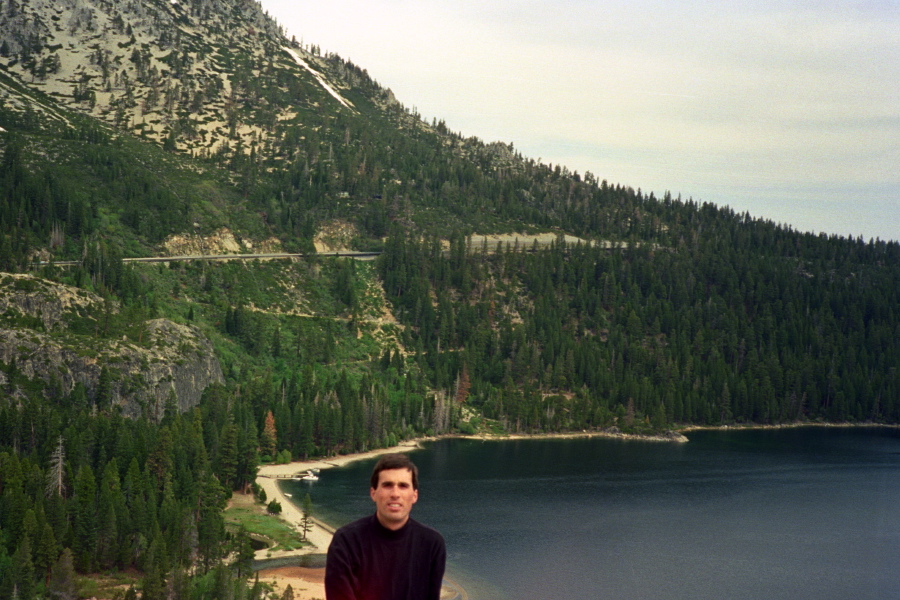 Bill at Emerald Bay.