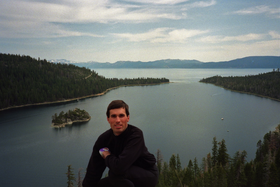 Bill at Emerald Bay