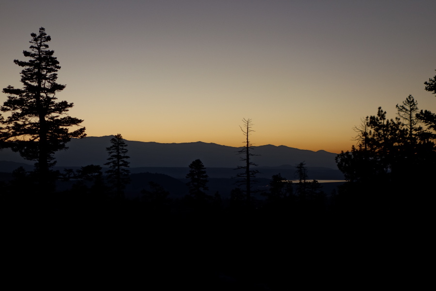 Sunrise over the White Mountains