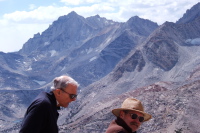 David and Ron in front of Bear Creek Spire.