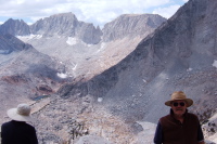 David and Ron on the shoulder of Mt. Starr.