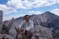 Bill on the shoulder of Mt. Starr.