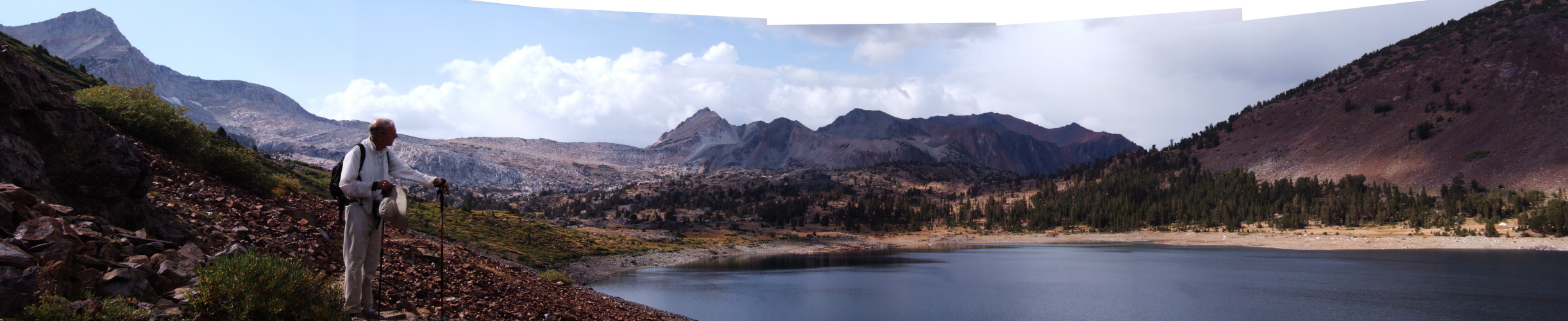 Saddlebag Lake Panorama