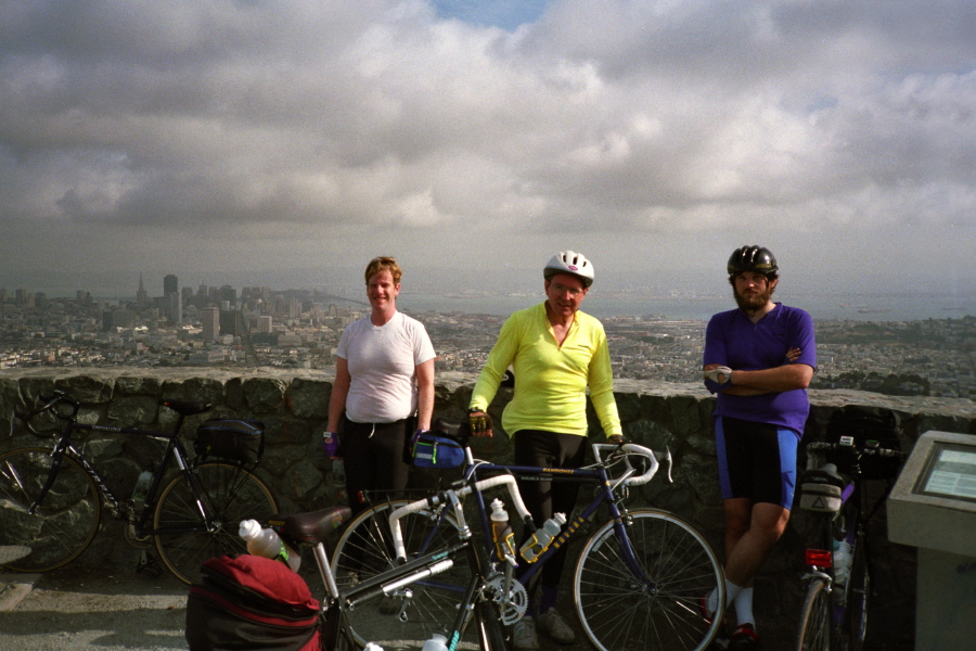 Group photo on Twin Peaks.