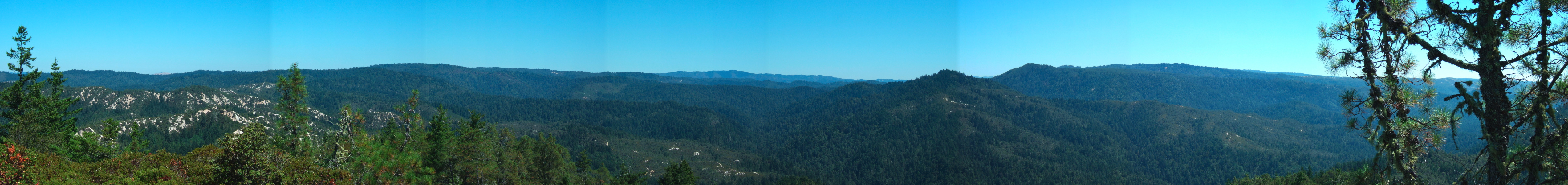 Chalk Mountain (1609ft) Panorama