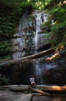 Derek at Berry Creek Falls