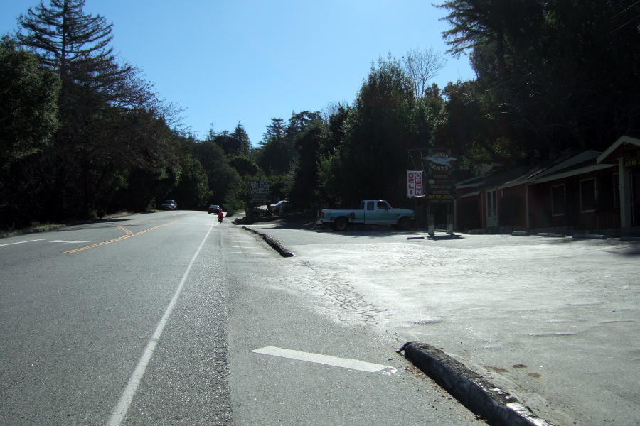 Passing the Big Sur Center in Posts.