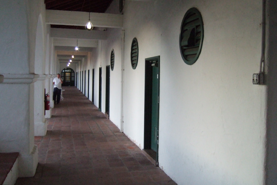 Corridor outside the 