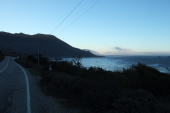 First view south along the Big Sur Coast.