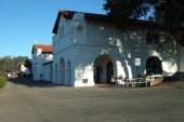 Southern corner of The Hacienda.