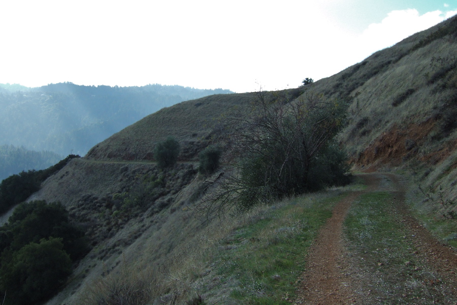 Descending to Waterwheel Creek