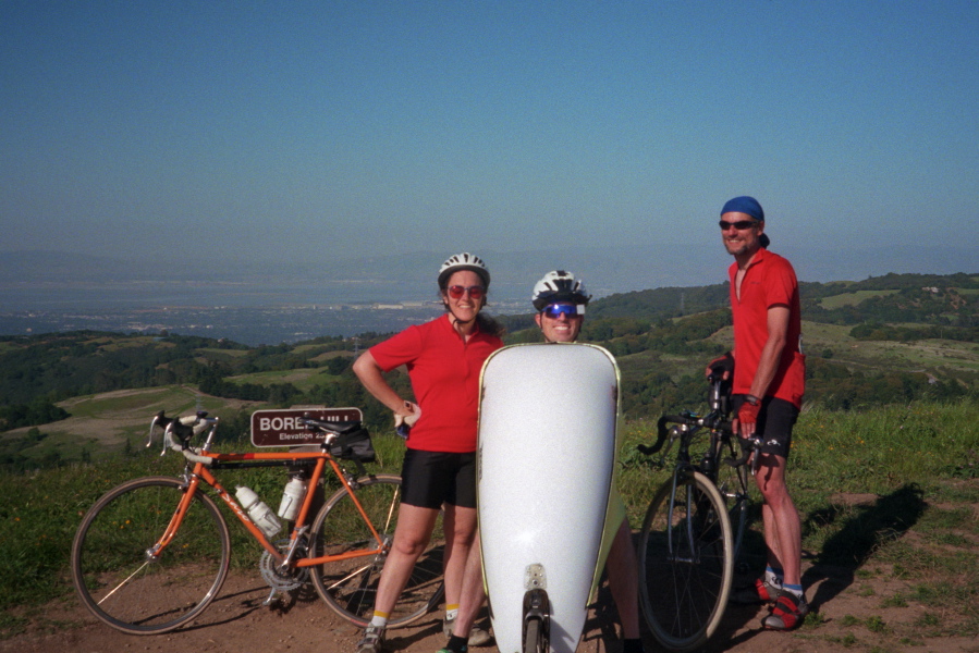 Stella, Bill, and Frank on Borel Hill