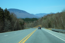 Heading north on US7 in Vermont