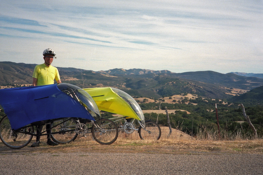 Bill at the top of Carmel Valley Rd.