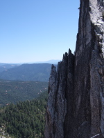 View from the north face of Castle Dome.