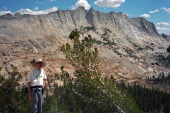 Bill south of Echo Peaks.  Matthes Crest is in the background.