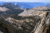 Yosemite Valley from Echo Ridge (11100ft)