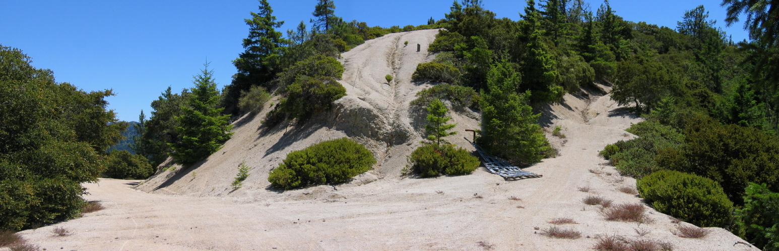 Whitehouse Canyon Rd. and old logging road (1250ft)