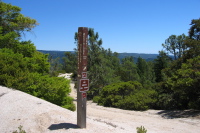 No bikes on Westridge Trail. (1590ft)