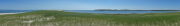 Panorama south from driftwood monument
